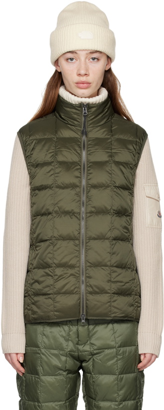 Photo: TAION Green High Neck Down Vest