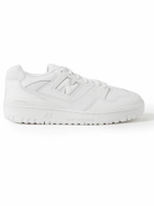 New Balance - 550 Mesh-Trimmed Leather Sneakers - White