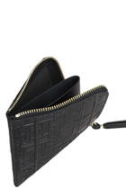 Comme des Garçons Wallet Wallet In Black Leather