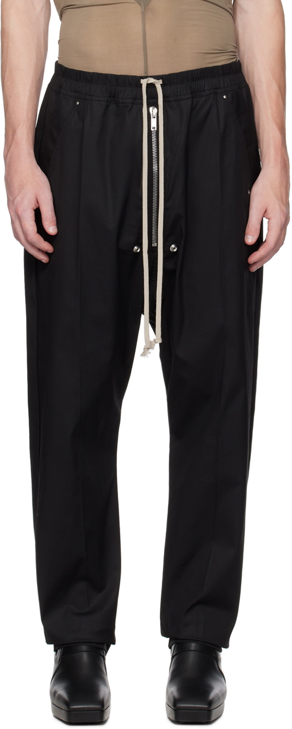 Rick Owens Black Bela Trousers Rick Owens