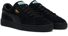 PUMA Black Suede Classic XXI Sneakers