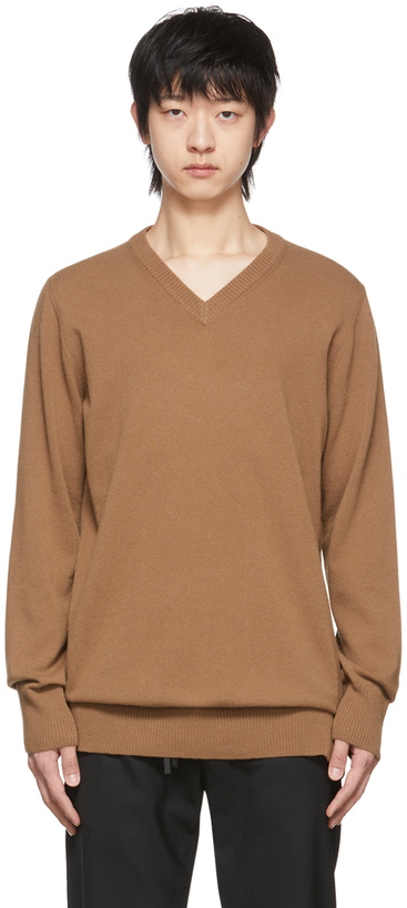 Photo: Maison Margiela Tan Wool Sweater