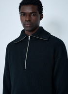 Lemaire Wool Half-Zip Sweater