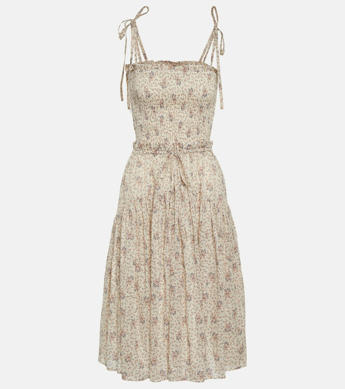 【送料 関税込】POLO RALPH LAUREN Floral cotton midi dress Polo Ralph Lauren Floral cotton midi dress Polo Ralph Lauren