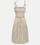 Polo Ralph Lauren Floral cotton midi dress