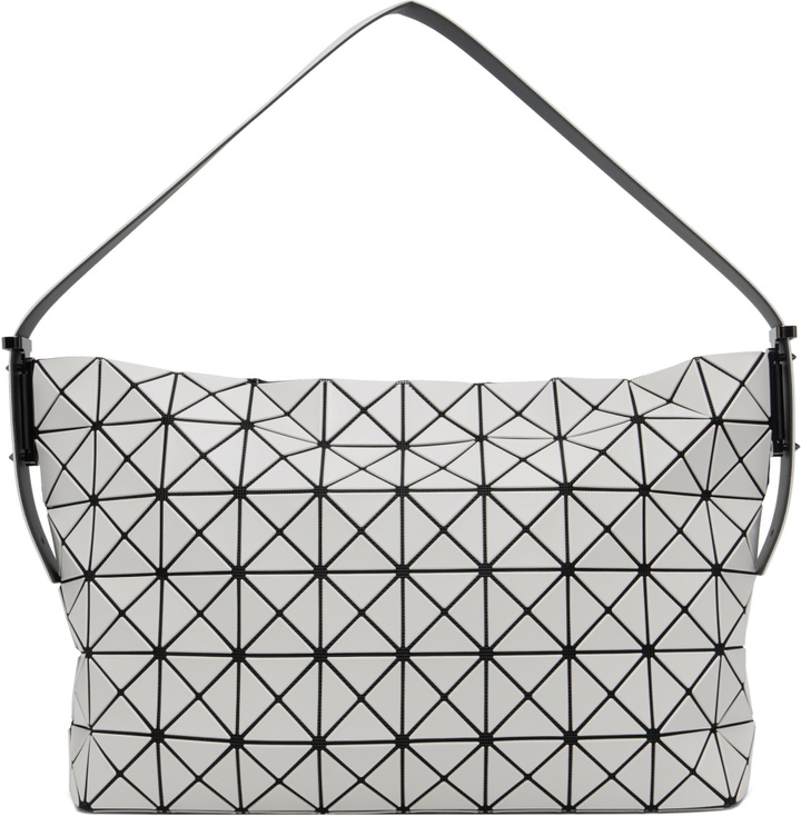 Photo: BAO BAO ISSEY MIYAKE Gray Musette Bag