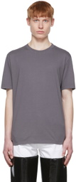 Maison Margiela Grey Cotton T-Shirt