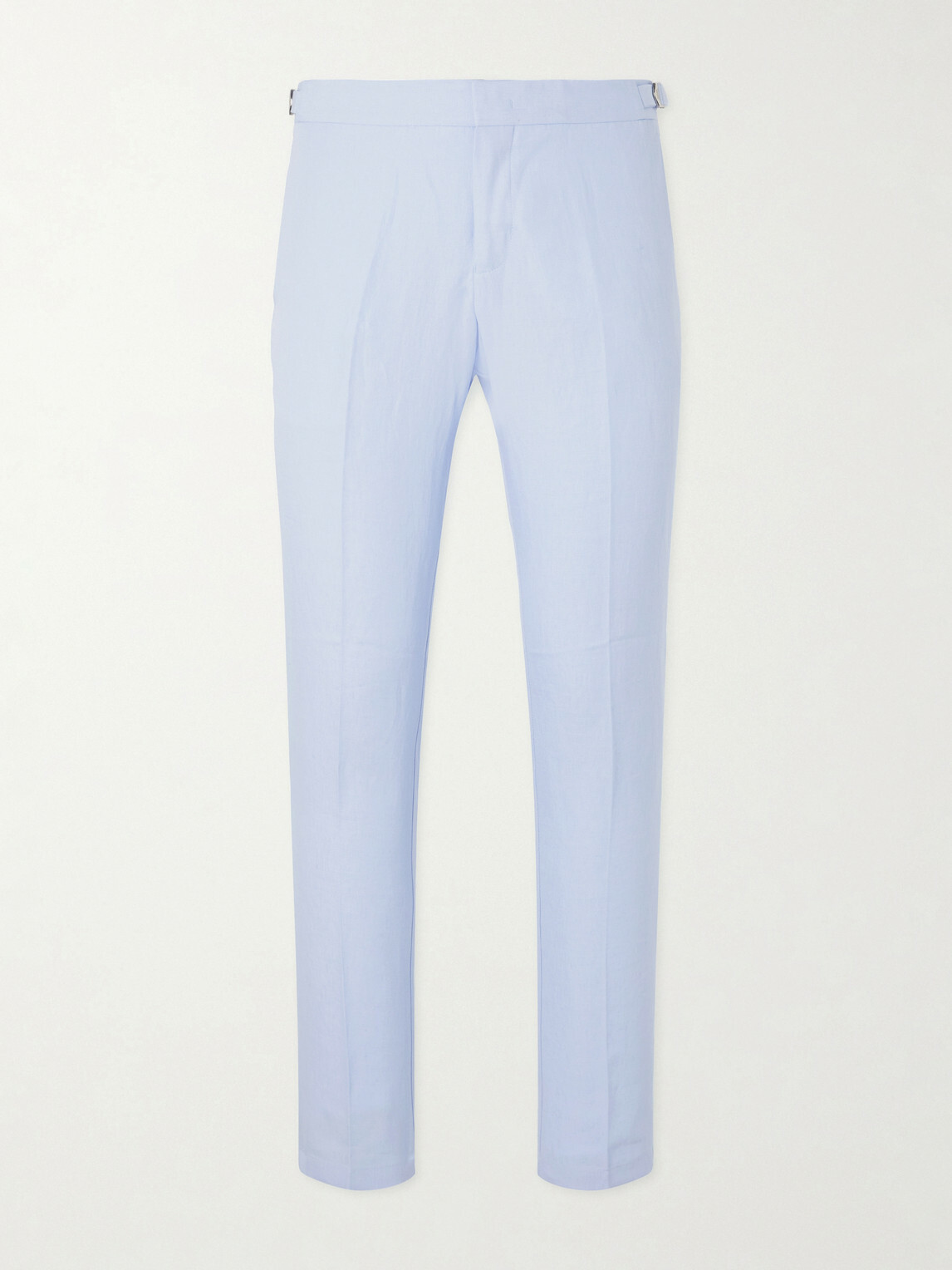 Orlebar Brown - Griffon Straight-Leg Linen Trousers - Blue