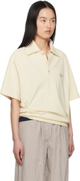 Serapis Yellow Sailor Short Sleeve Polo