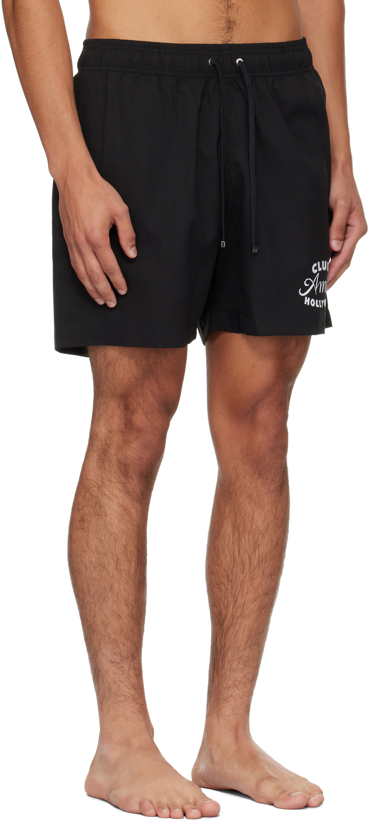 AMIRI Black 'Club Amiri' Swim Shorts