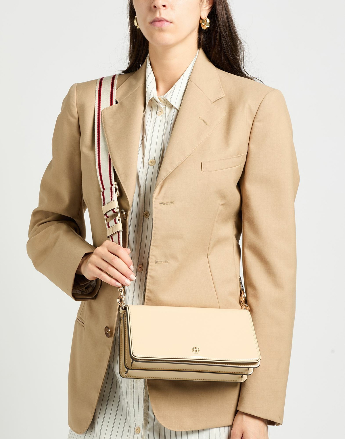 Tory Burch Womens Cross-body bag in Beige