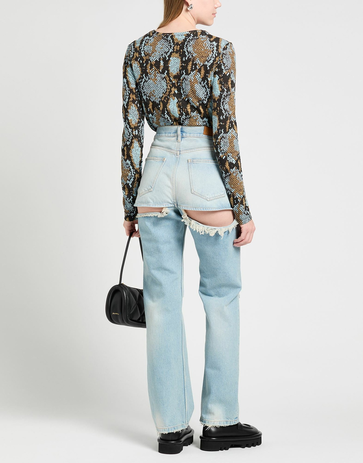 Darkpark Womens Jeans in Blue