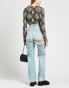 Darkpark Womens Jeans in Blue