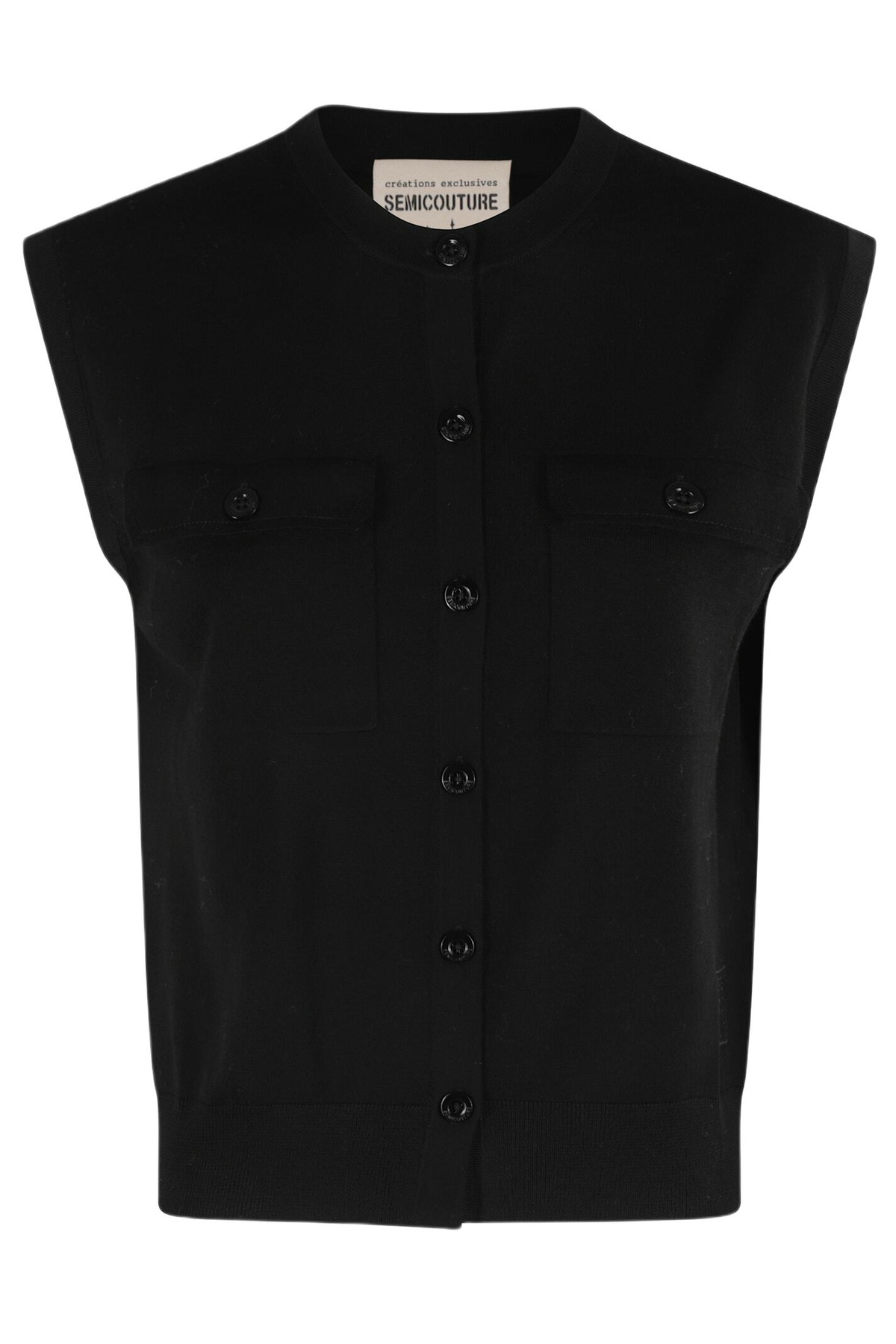 SEMICOUTURE Gilet Brigida
