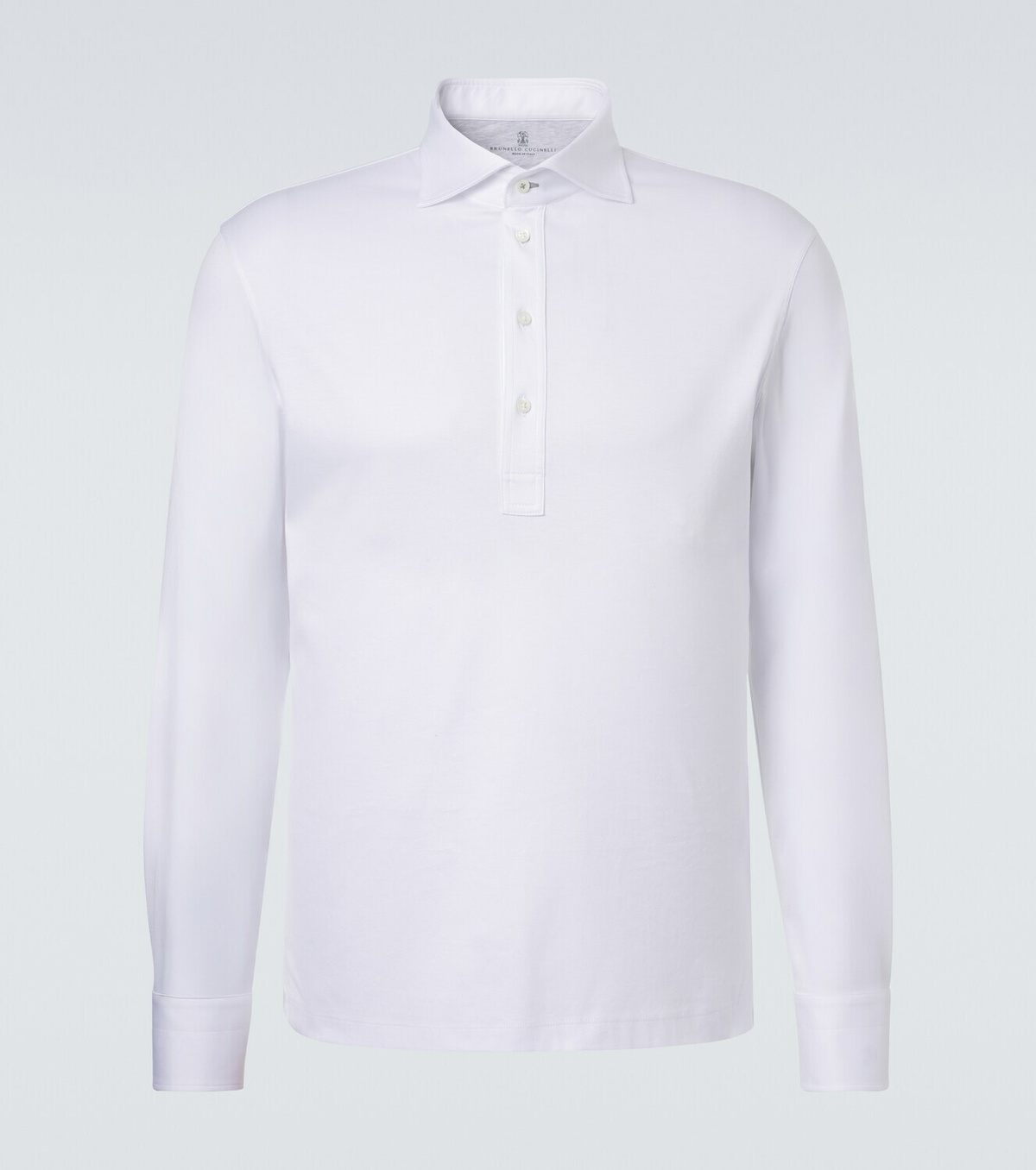 Brunello Cucinelli Cotton jersey polo shirt