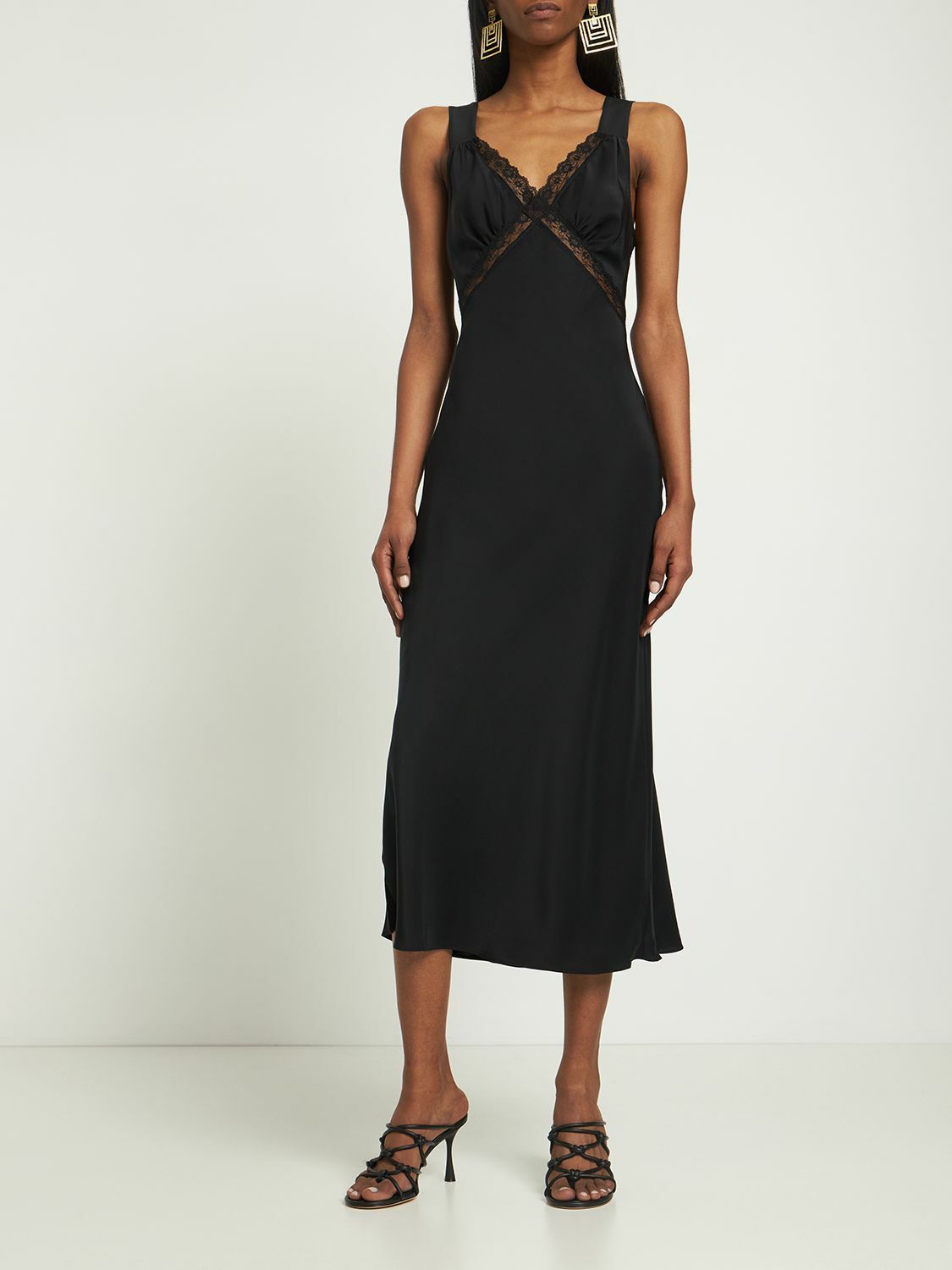 REFORMATION - Provence Silk Midi Dress Reformation
