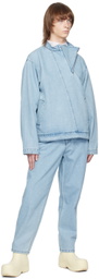 HGBB STUDIO Blue Yupik Denim Jacket