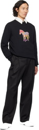 PS by Paul Smith Black Craft Zebra Sweatshirt