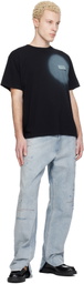 MM6 Maison Margiela Black Spray Print T-shirt