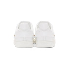 Valentino White Valentino Garavani V Rockstud Strap Sneakers