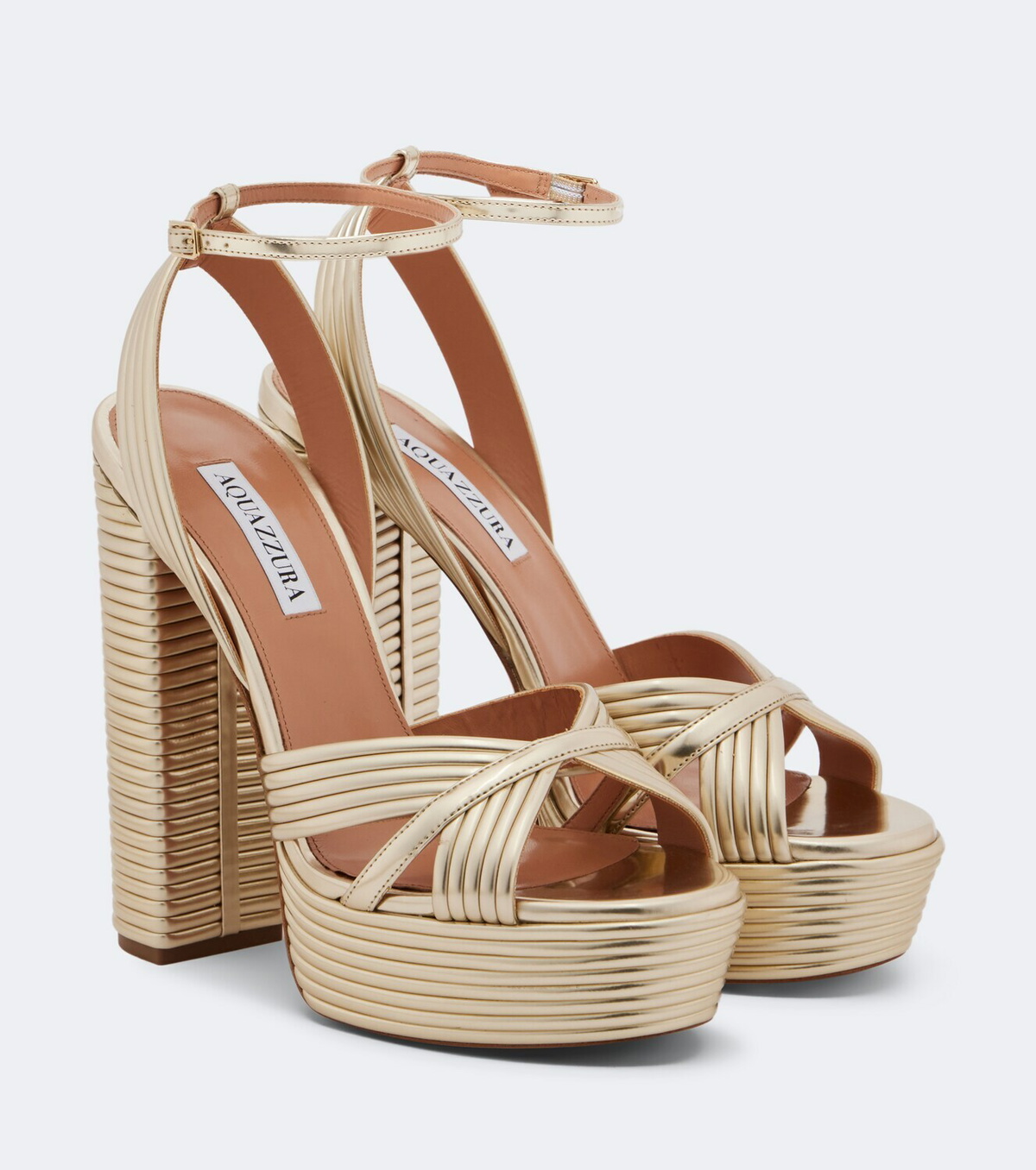 Aquazzura Sundance leather platform sandals