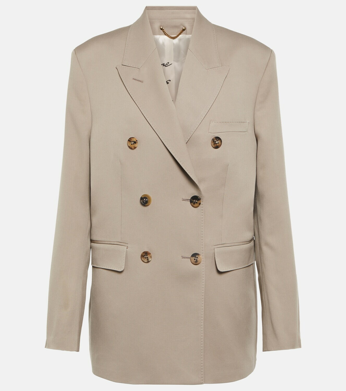Virgin Wool Gabardine Blazer