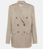 Golden Goose - Virgin wool gabardine blazer