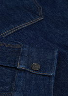 Agolde Denim Overshirt Dark Blue