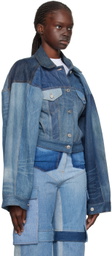 SRVC Blue Slouch Denim Jacket