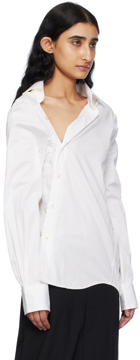 HODAKOVA White Asymmetric Shirt
