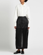 Khaite Womens Maxi skirt in Black