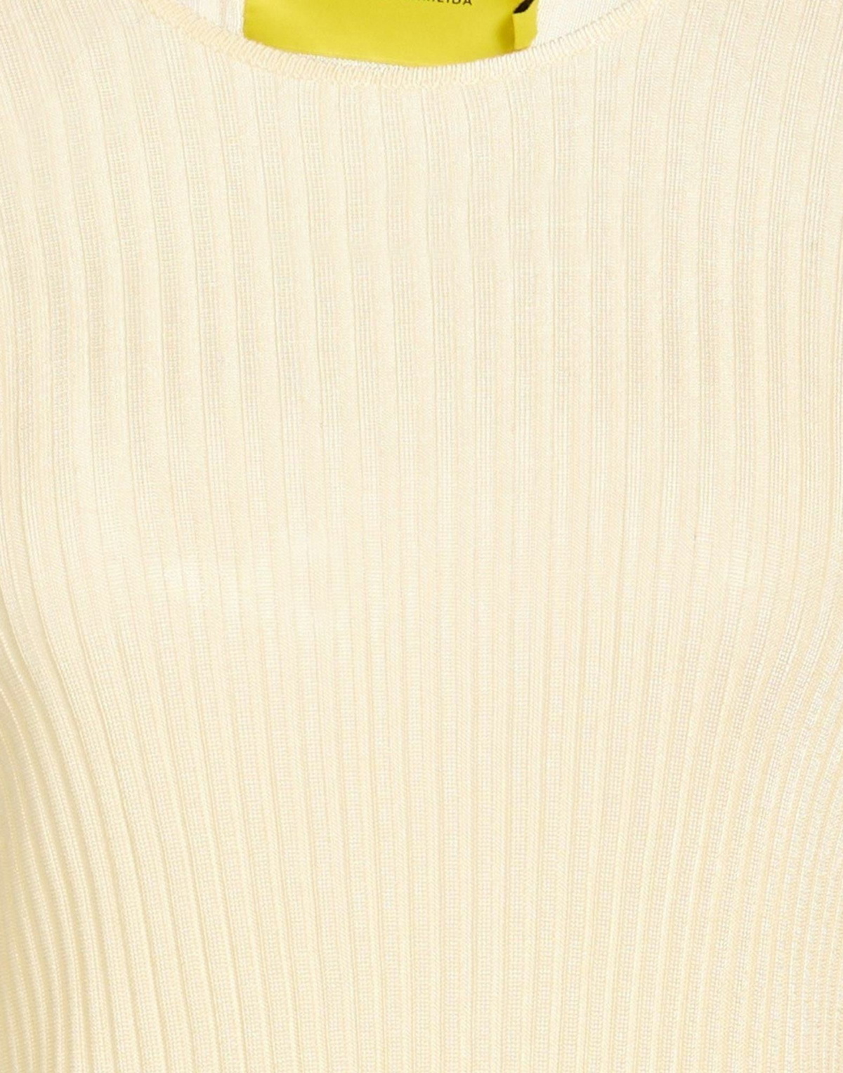 Marques' Almeida Womens Sweater in Pastel yellow
