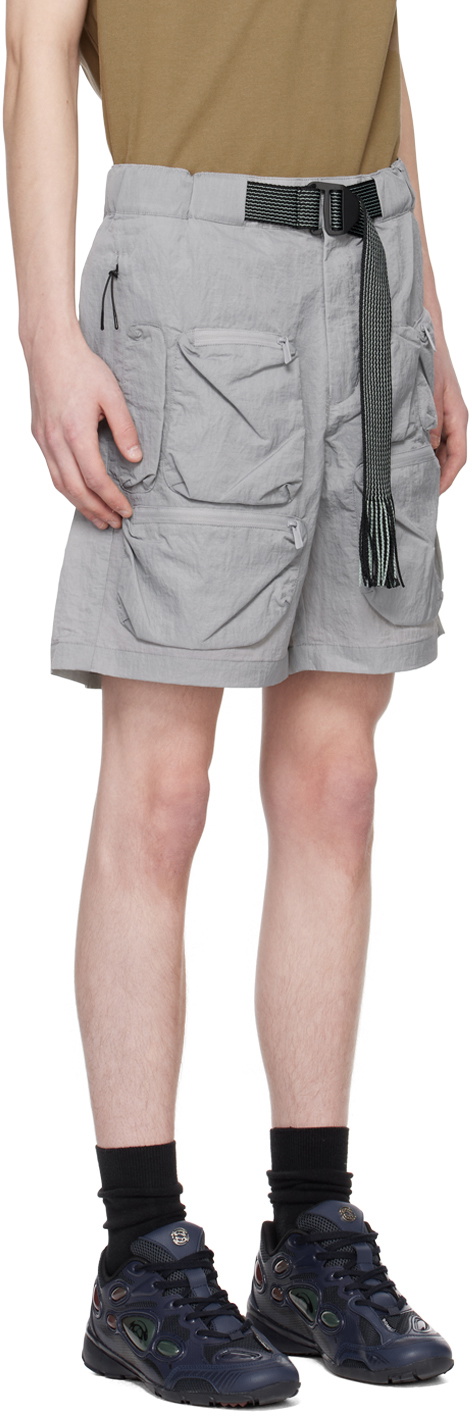 A. A. Spectrum Gray Wadrian Shorts