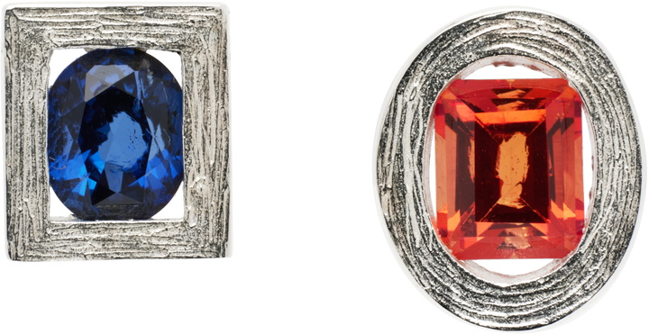 Photo: Bleue Burnham Silver Opposite Earrings