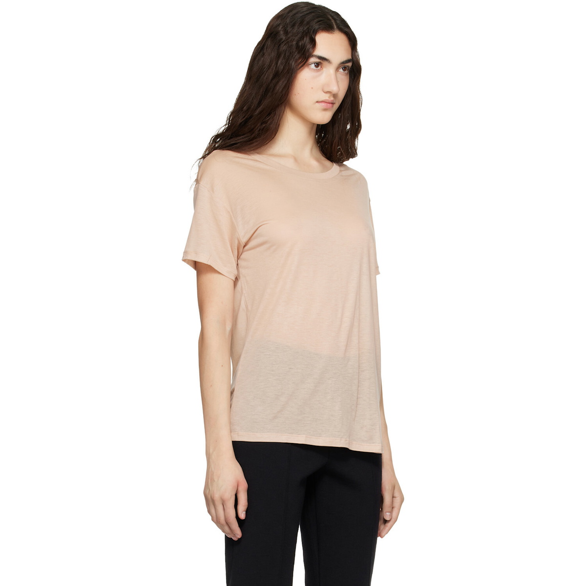 Baserange Pink Loose T-shirt