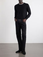 Jeanerica - Arrow Straight-Leg Cotton Jeans - Black