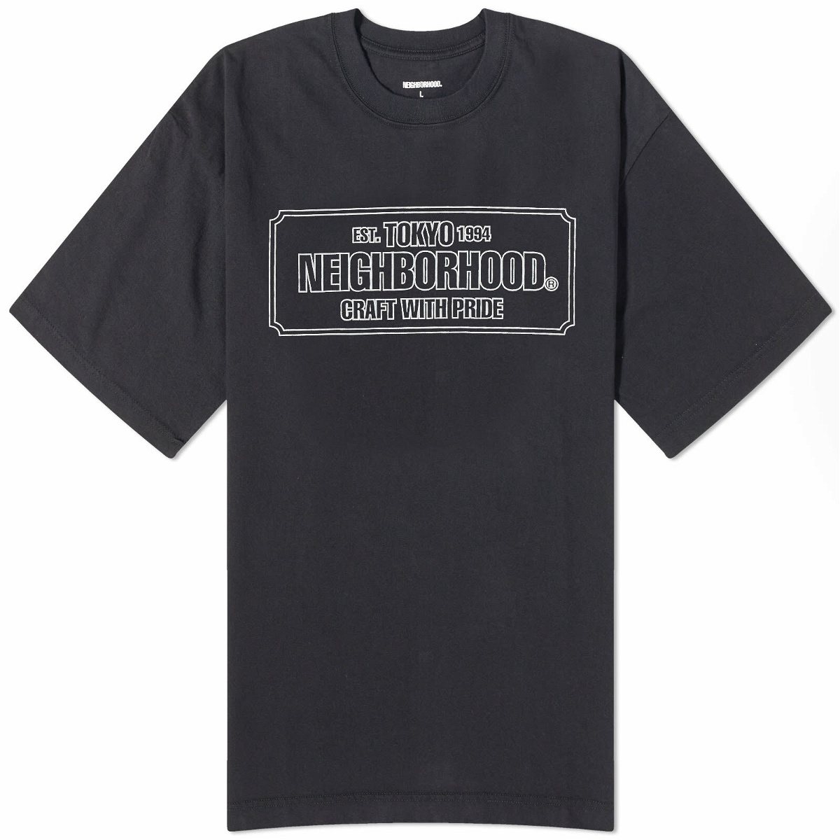 Neighborhood Men's SS-1 T-Shirt in Black Neighborhood