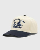 One of these Days JUST FOR A MOMENT 5 PANAL HAT blue/white Mens Cap