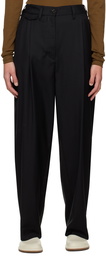 Totême Black Fluid Trousers