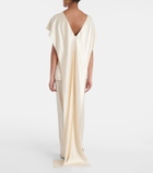 Tove Sara caped satin top