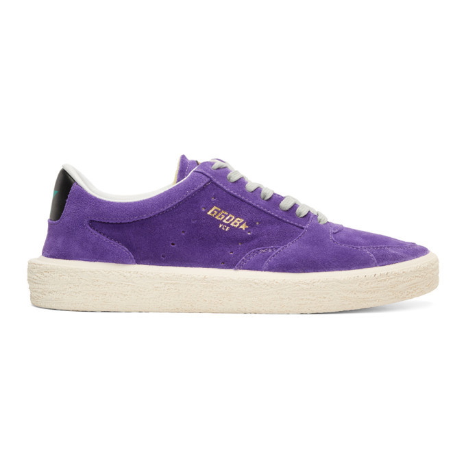 Photo: Golden Goose Purple Tenth Star Sneakers