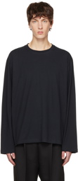Stockholm (Surfboard) Club Black Printed Long Sleeve T-Shirt