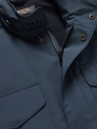 Loro Piana - Traveller Windmate Storm System Shell Hooded Jacket - Blue
