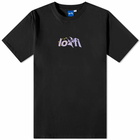 Lo-Fi Men's Wizard Logo T-Shirt in Black