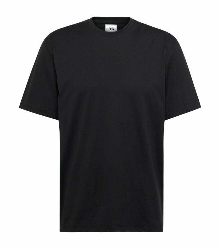 Photo: Y-3 - Cotton-blend T-shirt