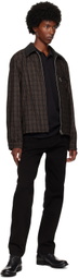 PS by Paul Smith Brown & Black Check Jacket