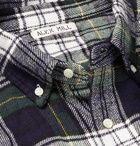 Alex Mill - Button-Down Collar Checked Cotton-Flannel Shirt - Green