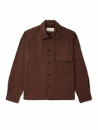 MILES LEON - Garden Cotton-Canvas Shirt Jacket - Brown