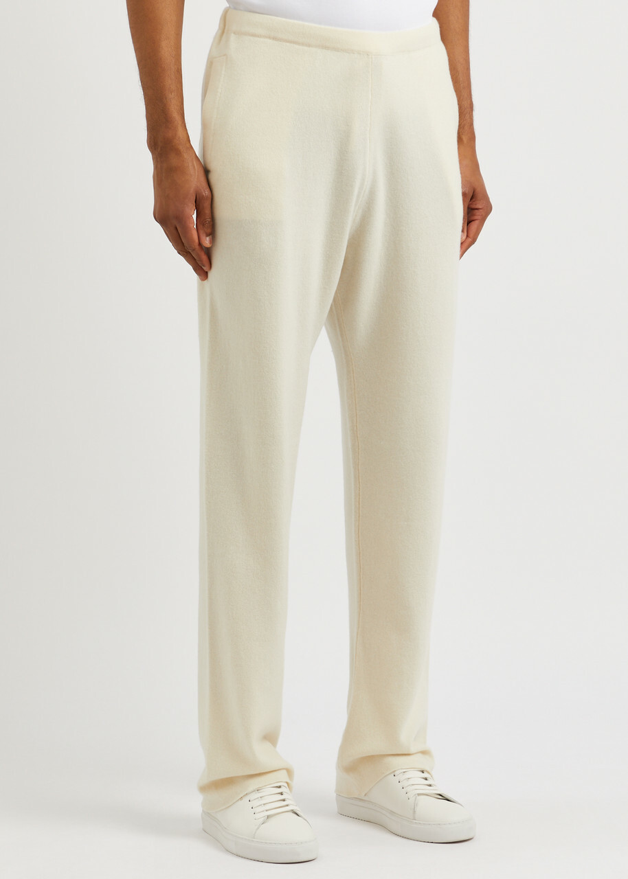 Extreme Cashmere N°320 Rush Cashmere-blend Sweatpants - Cream - One Size