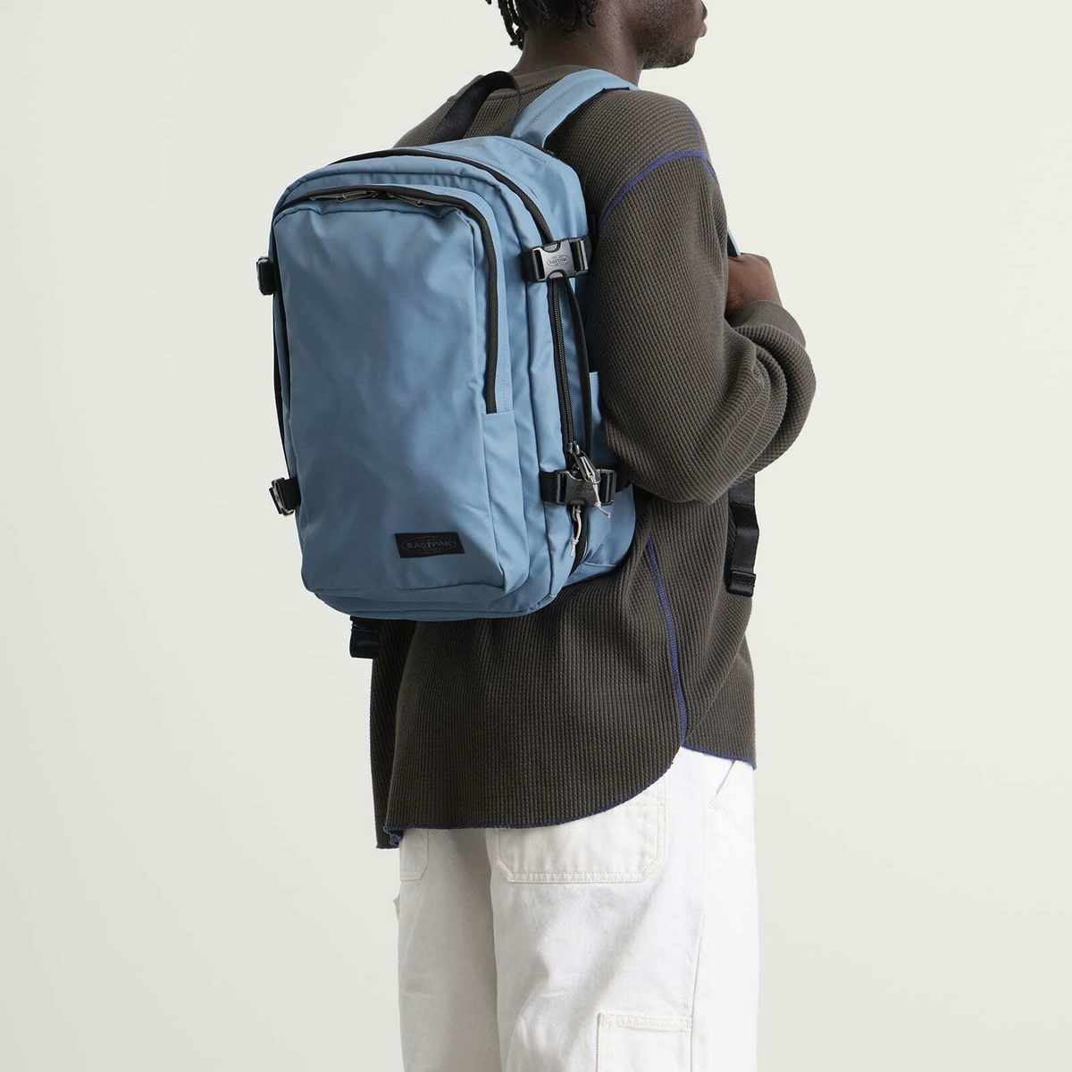 Eastpak Cabin Travel Pak'r Backpack in Tarp Dust Blue 